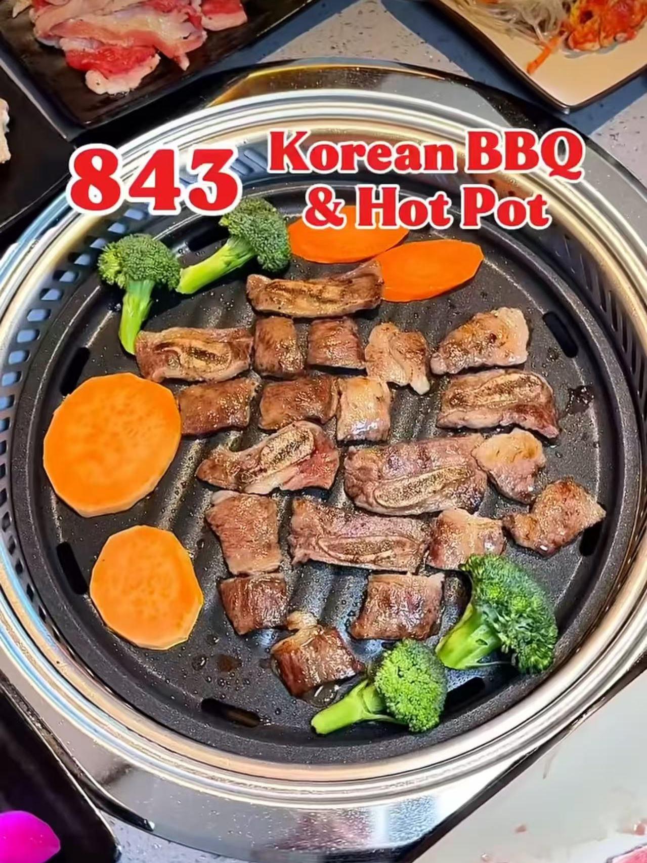 843 KOREAN BBQ and HOT POT